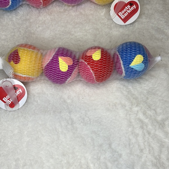 Boots and Barkley Dog Boots Barkley Mini Tennis Balls Bundle X2